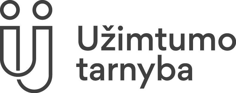 Užimtumo tarnyba prie Lietuvos Respublikos socialinės apsaugos ir darbo ministerijos logotipas